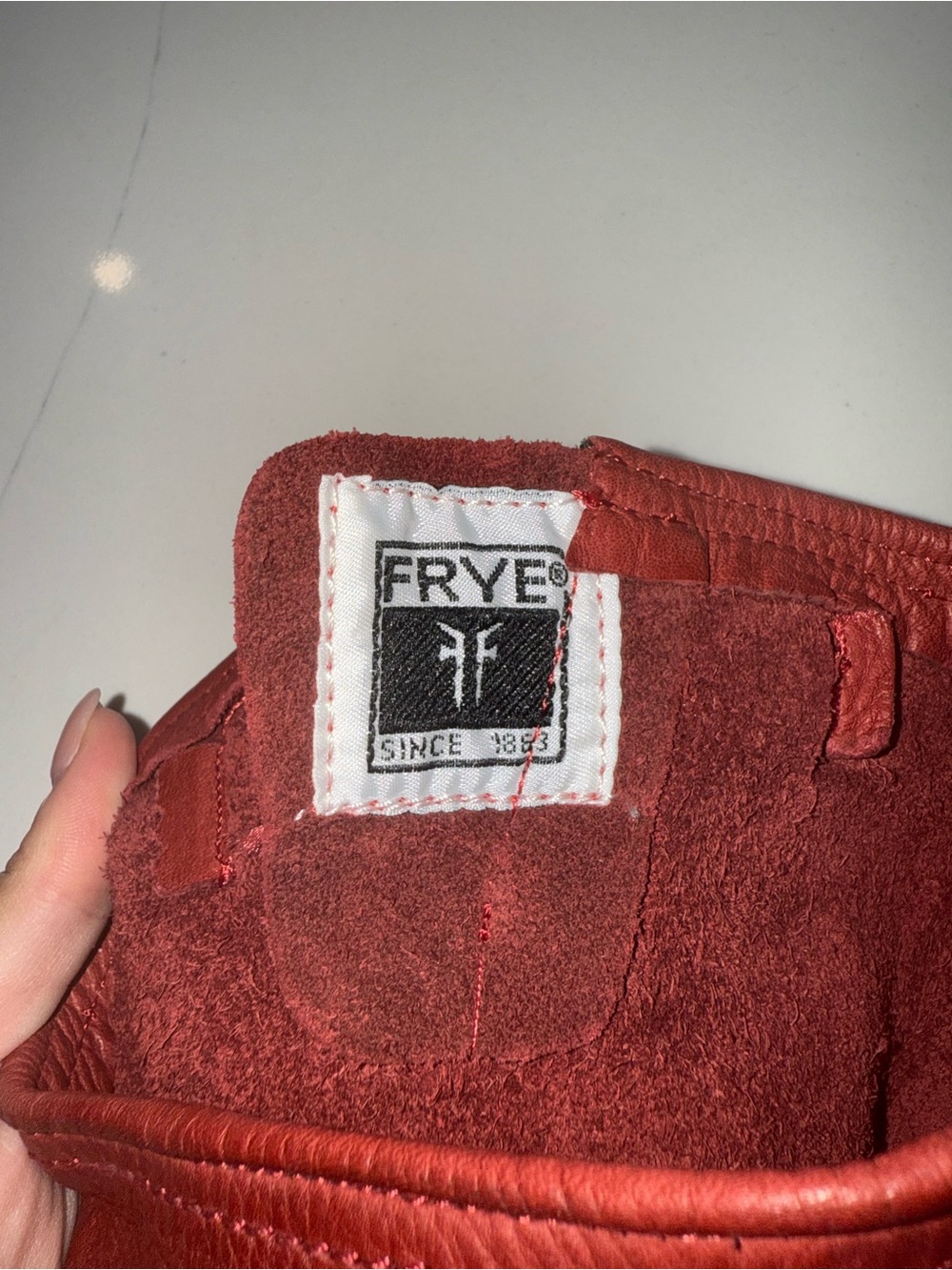 FRYE Veronica Slouch Boots with Buckles Size 7.5 - Picture 8 of 9